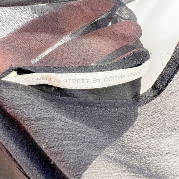 Twelfth Street Cynthia Vincent Silk Printed silk Dress - Picture 7 of 7